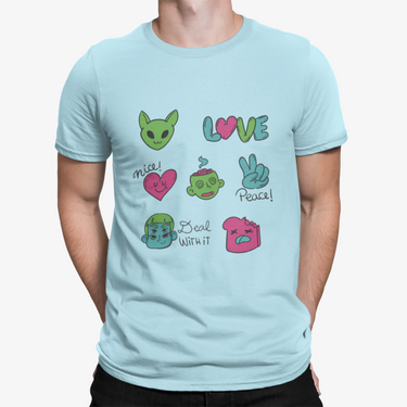 Camiseta Peace Emoji